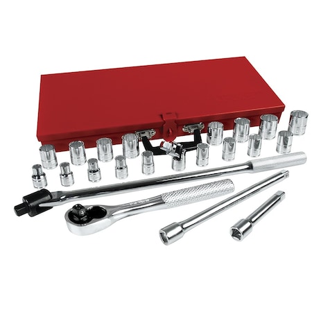 Urrea 1/2" drive socket set with accessories 23PC 54210